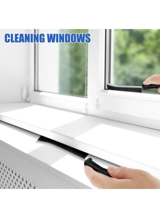 Narrow Corner Cleaning Brush (4 Pcs) - Small Crevice Cleaning Brush for Home Use - Bathroom Gap Cleaning Brush for Cleaning Dead Corners of Kitchen Tiles, Bathroom, Window Cracks, Multifunctional Brush - Window Gap Brush - Use for Cleaning Gap - Sink, Washing Machine, and Narrow Space Cleaning Brush - Image 2