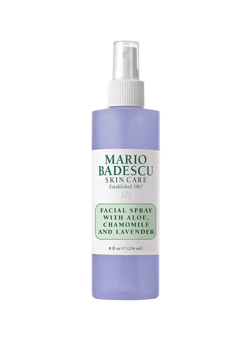 MARIO BADESCU - Mario Badescu Facial Spray with Aloe, Chamomile and Lavender for All Skin Types | Face Mist that Hydrates and Restores Balance & Brightness - Image 1