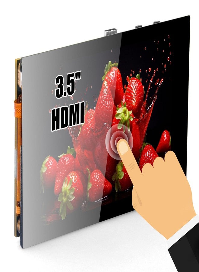 OSOYOO 3.5 inch HDMI Capacitive Touch screen for JETSON NANO/Raspberry Pi 5, 4, 3B / PC, Pulg and Play, Compatible with Windows 11 10 8 7, Raspberry Pi OS, Ubutun, Kali - Image 1