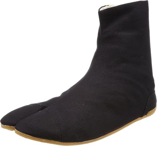 Rikio Ninja Tabi Shoes Low Top ComfortCushioned Black Jikatabi 270cm JP 10 US Women 9 US Men - Image 1