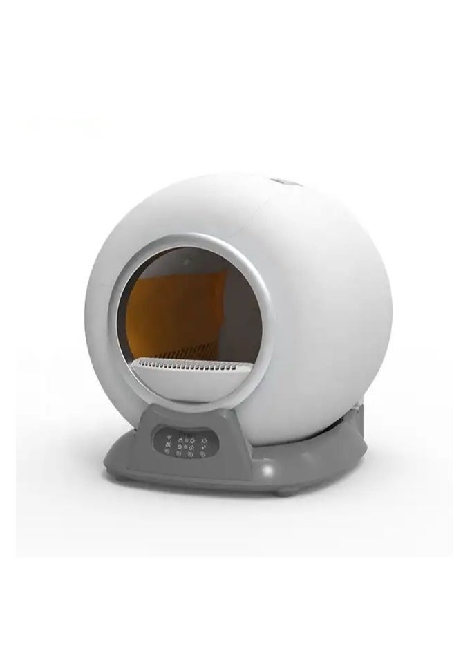 GOLDEN CAT - Smart Cat Litter Basin Automatic Cat Litter Box Self-Cleaning Sandbox Toilet for Multiple Cats - 9L - Image 1