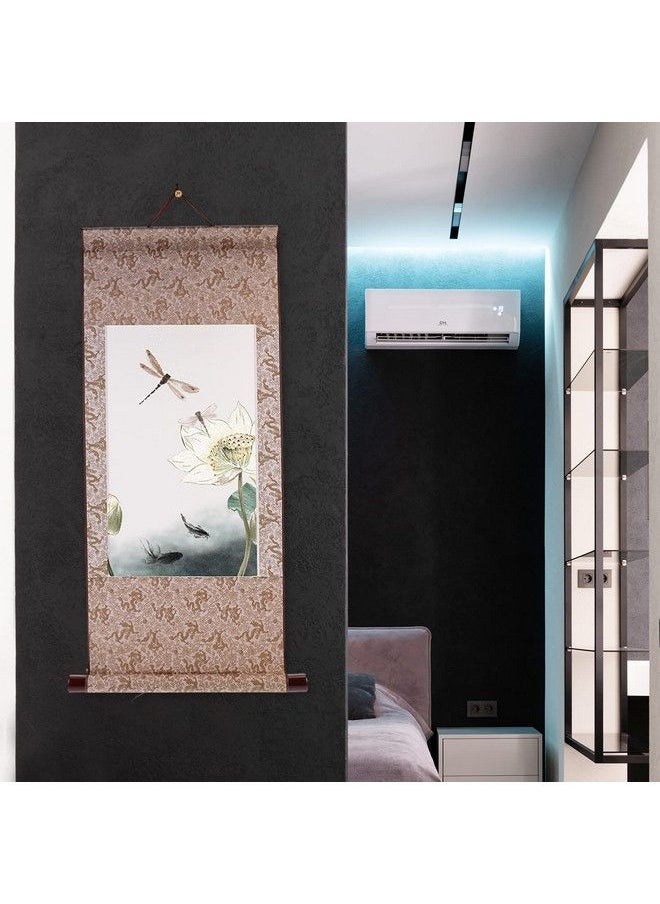 EXCEART - 2Pcs Blank Hanging Scroll Chinese Xuan Paper Art Wall Scrolls For Sumie Calligraphyor Calligraphy - Image 1