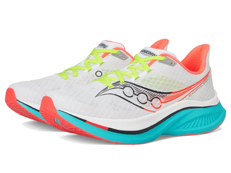 saucony حذاء ساكوني للرجال إندورفين سبيد 5 أبيض موتانت 9