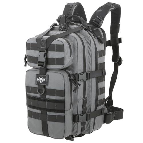 MAXPEDITION Falcon-II Backpack (Wolf Gray) 23L Tactical Backpack, Survival Pack, Bug Out Bag, MOLLE Compatible Go Bag Optimized for EDC & Military, 0513W - Image 1