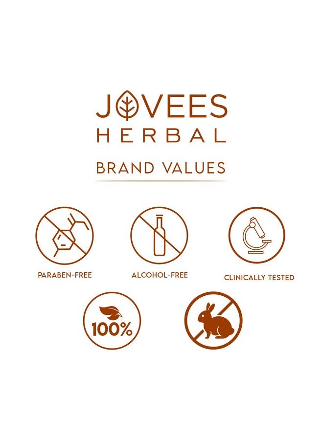 Jovees Herbal 24 Carat Gold Rejuvenating Facial Kit For All Skin Types 250g - Image 5