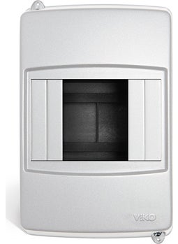 Viko Surface Mounted Fuse Box 3-4-Plus White 