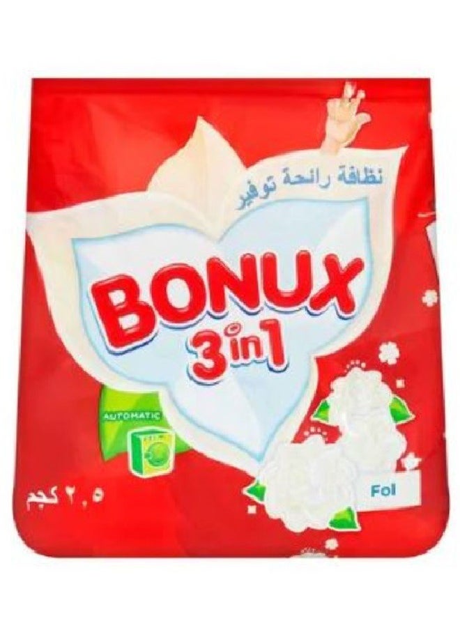 BONUX Automatic Powder Detergent Foll 2.5 kg 