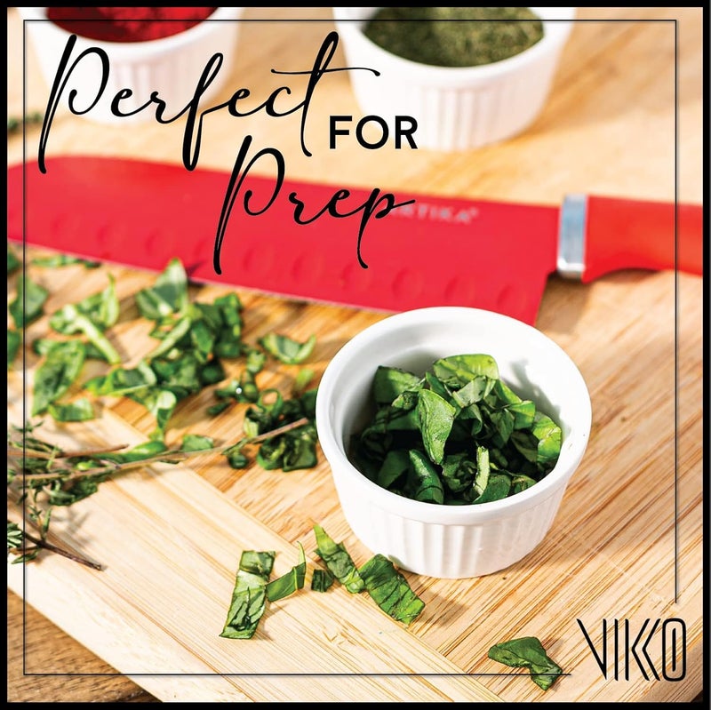 Vikko Global flexible sizing options 2 Oz Ramekin Set: Small Ramekins & Soufflé Dishes - Ceramic Charcuterie Cups - Oven Safe Ramekins - Mini Ramekins - White Ramekins 2 oz - Condiment Cups & Dipping Sauce Cups - Ramiken Set of 6 Gulf climate fit - Image 5