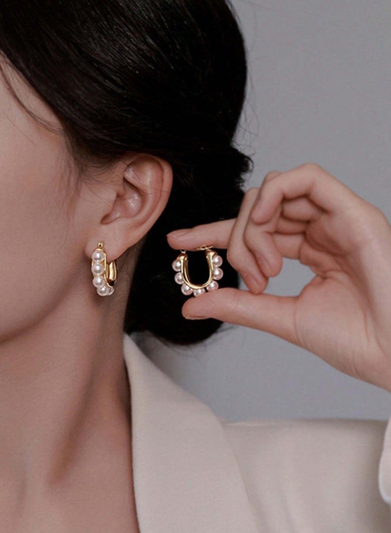 JewelryPalace 18k Gold Plated Stainless Steel Earring For Women - Image 1