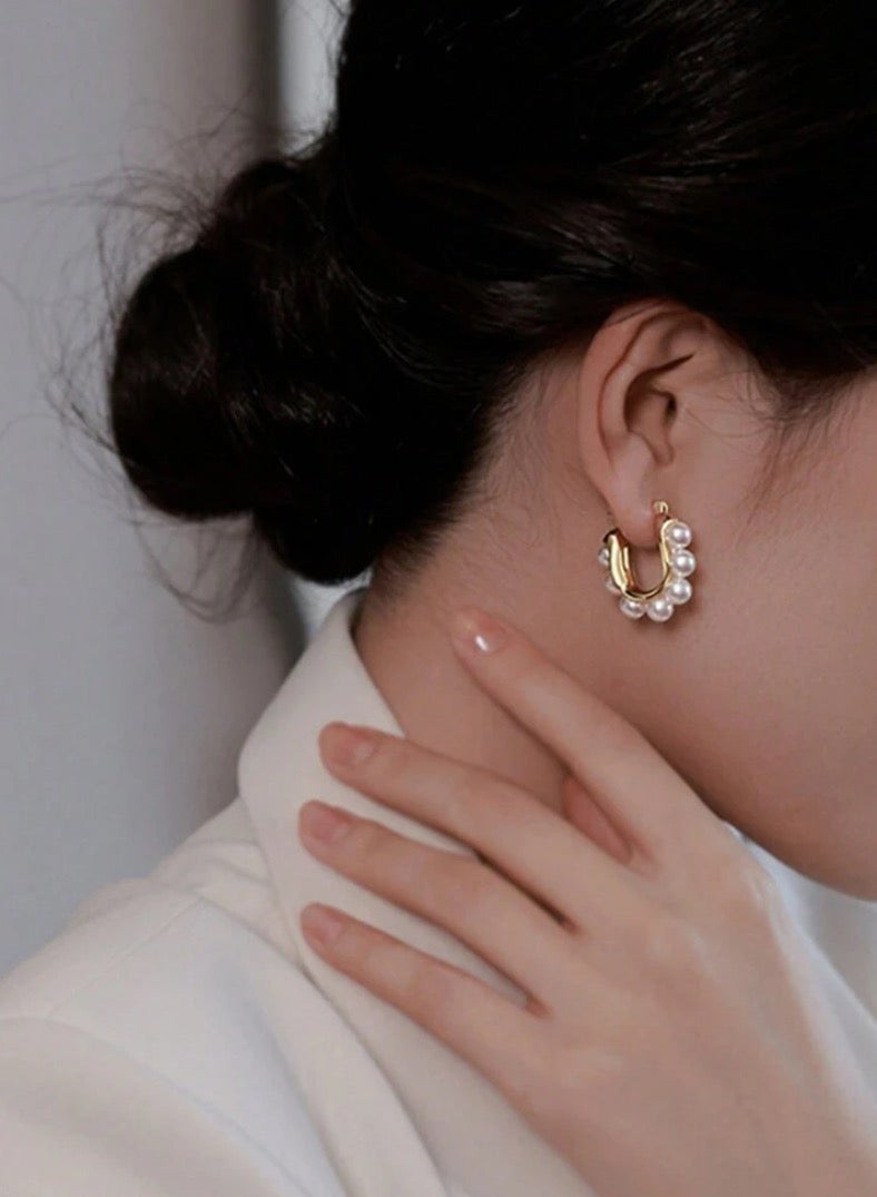 JewelryPalace 18k Gold Plated Stainless Steel Earring For Women - Image 2