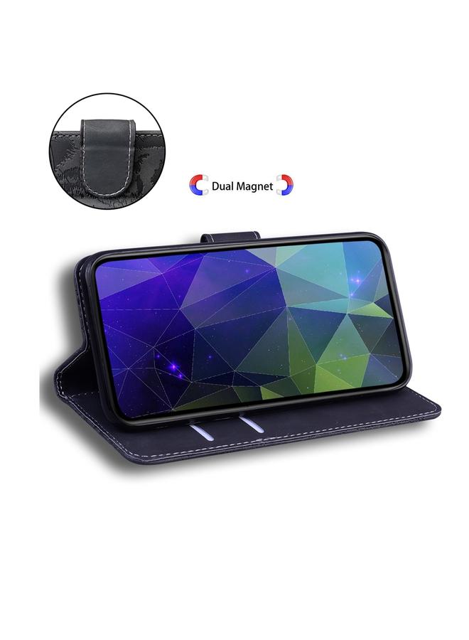 اس-توب جراب لهاتف Motorola Moto G13 / G23 / G53 جراب هاتف جلدي بنقشة نمر - Image 5