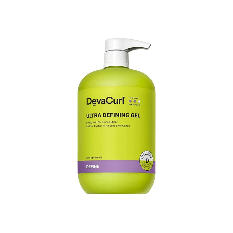 DevaCurl Ultra Defining Gel Strong Hold NoCrunch Styler Bright Breeze 32 fl oz