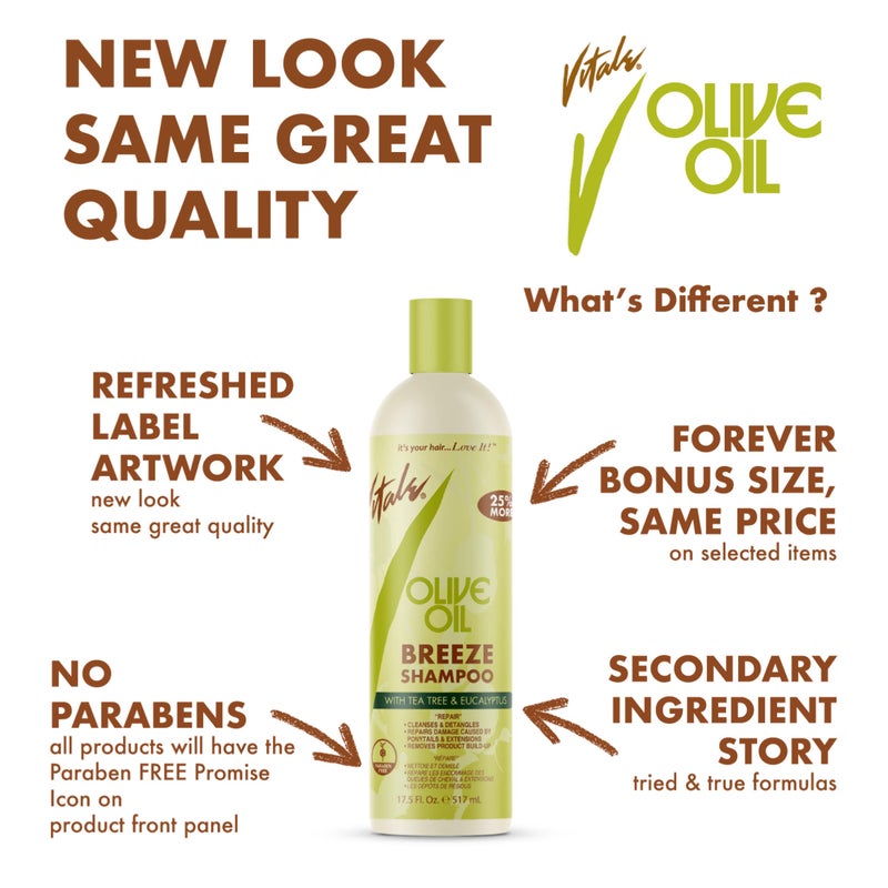 Vitale Olive Oil 4 In 1 Growth Serum, 4 Oz - Image 4
