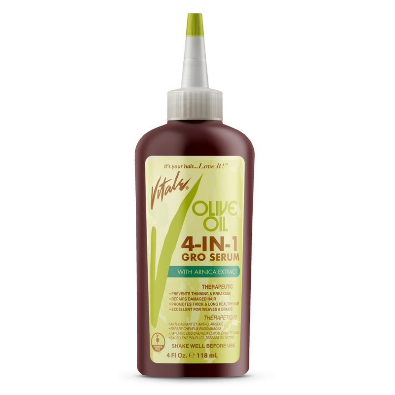 Vitale Olive Oil 4 In 1 Growth Serum, 4 Oz - Image 1