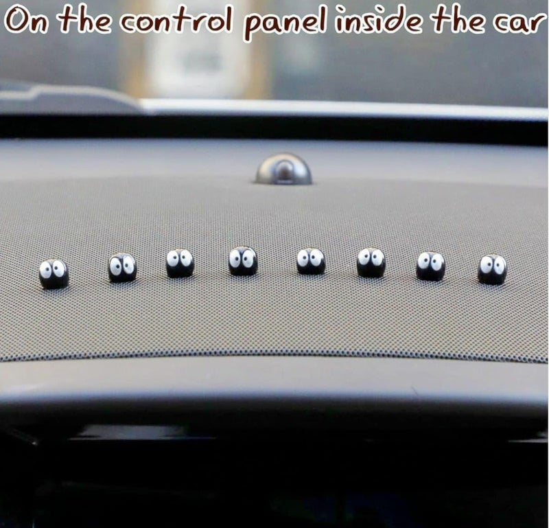 VRB Dec 1 Set of Car Dashboard Decoration Items/car Decor Accessories for Dashboard,Miniature Toys,Car Dashboard Interior Decoration Accessories for Car,SUV,etc. (20 Pcs Black Cute Soot Sprite) Land transit & shipment compatible - Image 4