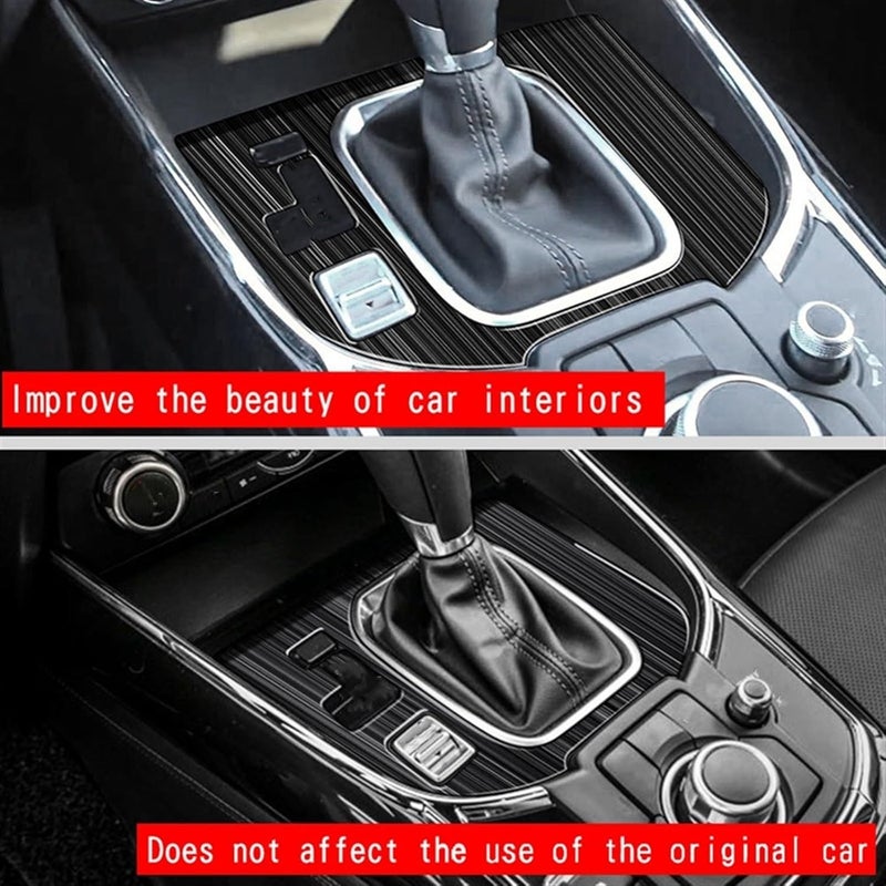 Wivplex Stainless Steel Gear Shift Panel Trim for Mazda CX-9 - Image 3