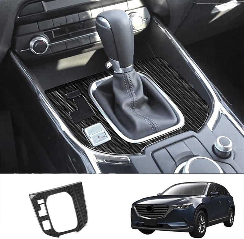 Wivplex Stainless Steel Gear Shift Panel Trim for Mazda CX-9 - Image 2