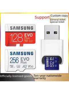 Generic 256gb Tf Card For Drones Cameras Video Games Surveillance Recorders 32gb 64gb 128gb Mobile Phone Memory Cards-Color:MC White Card (160M New)-Capacity:128GB(U3)  - Image 2