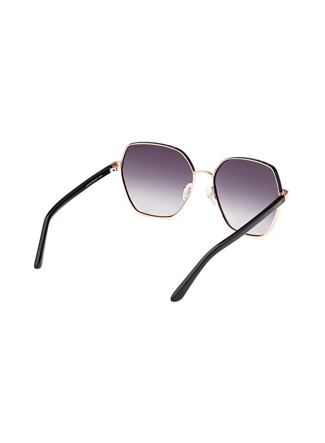 GUESS Women's UV Protection Hexagon Sunglasses - GU0010805B60 - Lens Size: 60 Mm - Image 5