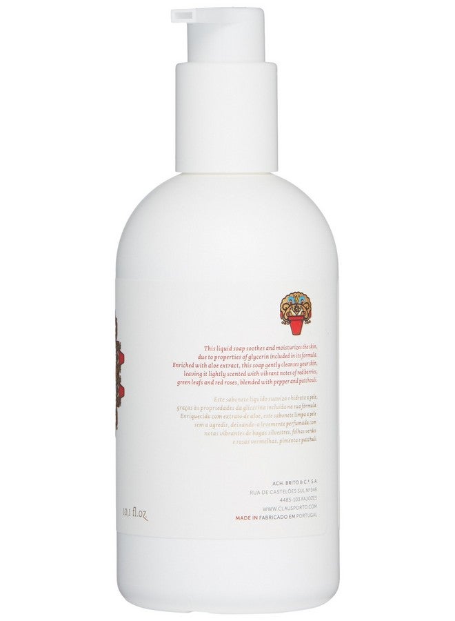 Claus Porto Claus Porto Favorito Liquid Soap, Red Poppy, 10.14 Fl Oz  - Image 2