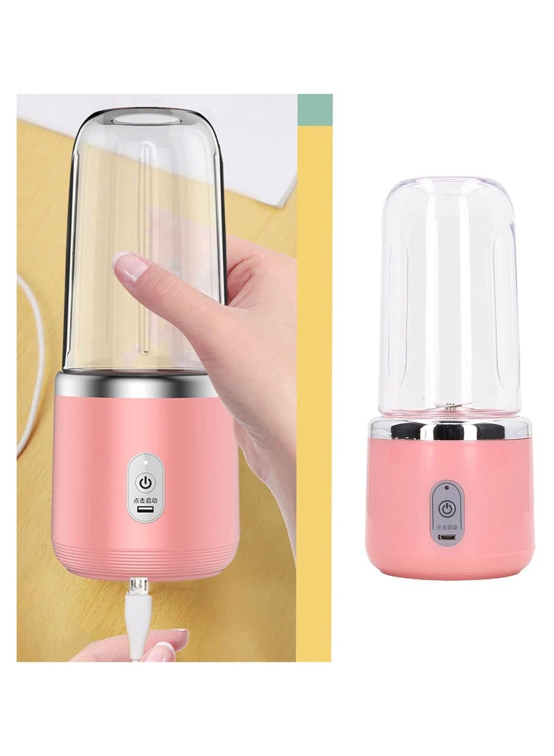 300ml Portable Blender, 6 Blades Personal Size Blender for Shakes Smoothies, Mini Blender, USB Rechargeable - Image 3