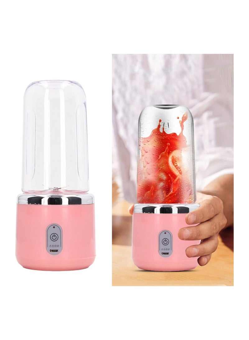 300ml Portable Blender, 6 Blades Personal Size Blender for Shakes Smoothies, Mini Blender, USB Rechargeable - Image 4