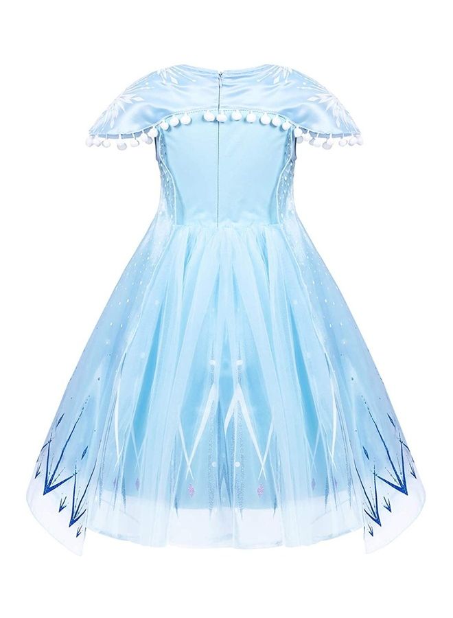 نيبمينينت 9-Piece Princess Cosplay Costume And Accessory Set 130cm - Image 4