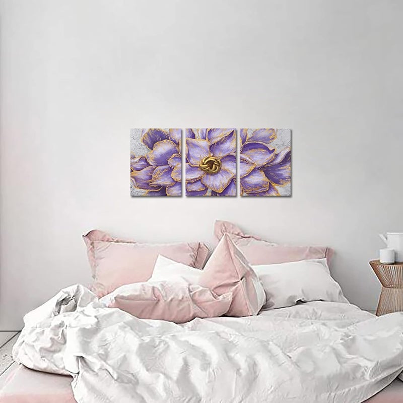 Kalormore Vintage Floral Canvas Prints - Image 4