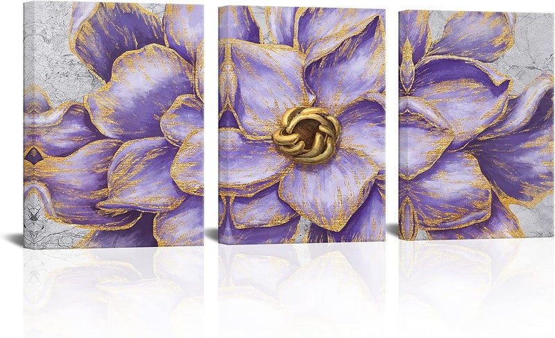Kalormore Vintage Floral Canvas Prints - Image 1