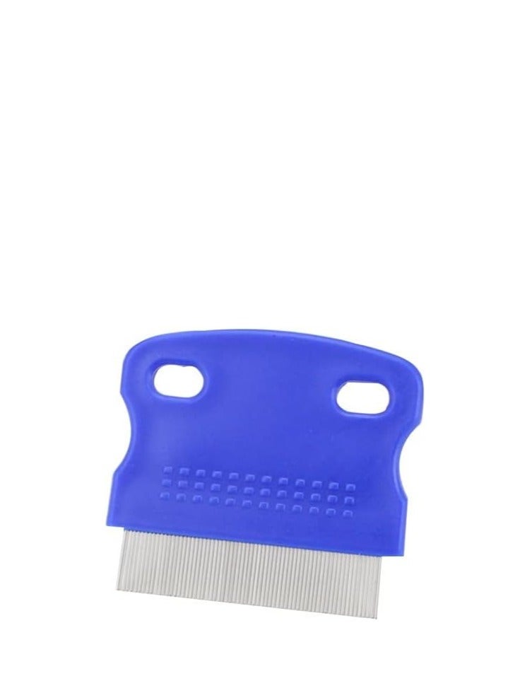 MySouq-Stainless Steel Pet Grooming Hair Comb Long Thick Hair Fur Removal Flea And Lice Brush Pets Combs For Dog Cat Rabbit Guinea (multicolors) - Image 2