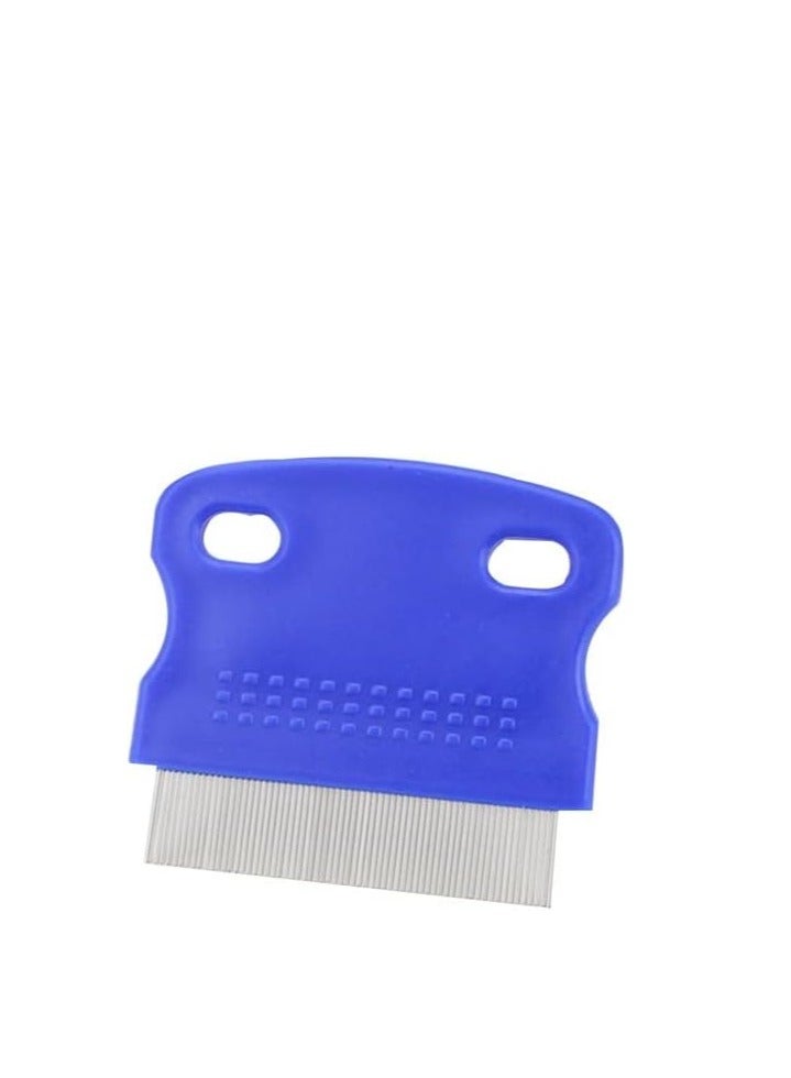 MySouq-Stainless Steel Pet Grooming Hair Comb Long Thick Hair Fur Removal Flea And Lice Brush Pets Combs For Dog Cat Rabbit Guinea (multicolors) - Image 5