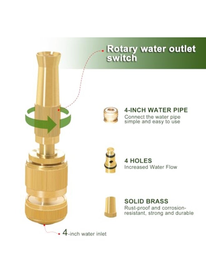 Bukela hose nozzle sprayer household car washing and gardening watering water gun (0.4 inches) - Image 2