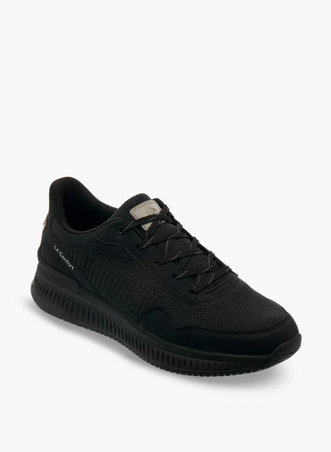 Le Confort Men Lace-Up Ankle Sneakers