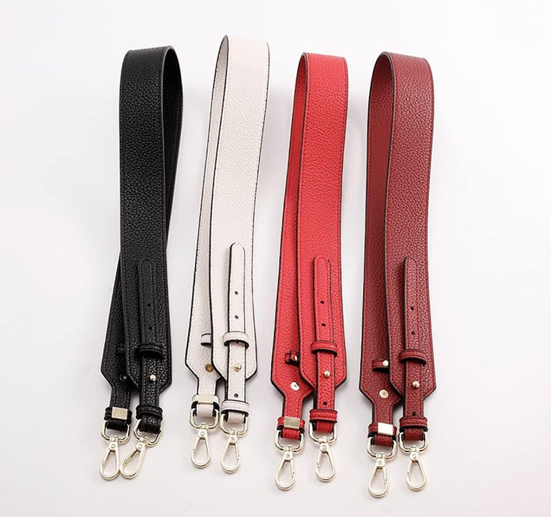 Adjustable single shoulder oblique span bag strap shoulder strap underarm handbag strap (with removable metal buckle) long black [90-100cm] light gold buckle - Image 4