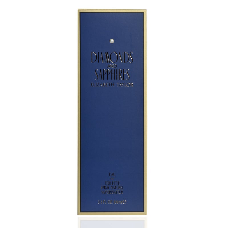 Elizabeth Taylor (elk2h) Diamonds & Sapphires Eau De Toilette Spray for Women By Elizabeth Taylor - 3oz/ 100 Ml, 3fl Oz - Image 2