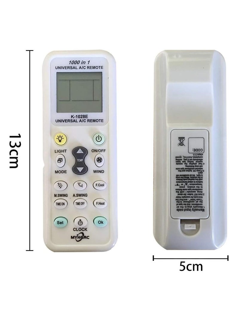 MYHGRC جهاز تحكم عن بعد مكيف هواء عالمي - متوافق مع أرياجيل، كاريير، دايكن، غري، هيتاشي، إل جي، سامسونج، يورك، ميتسوبيشي، آرتستون والمزيد - إعداد سهل، بحث تلقائي، جهاز تحكم ذكي لمكيف الهواء لأكثر من 1000 نموذج - Image 4