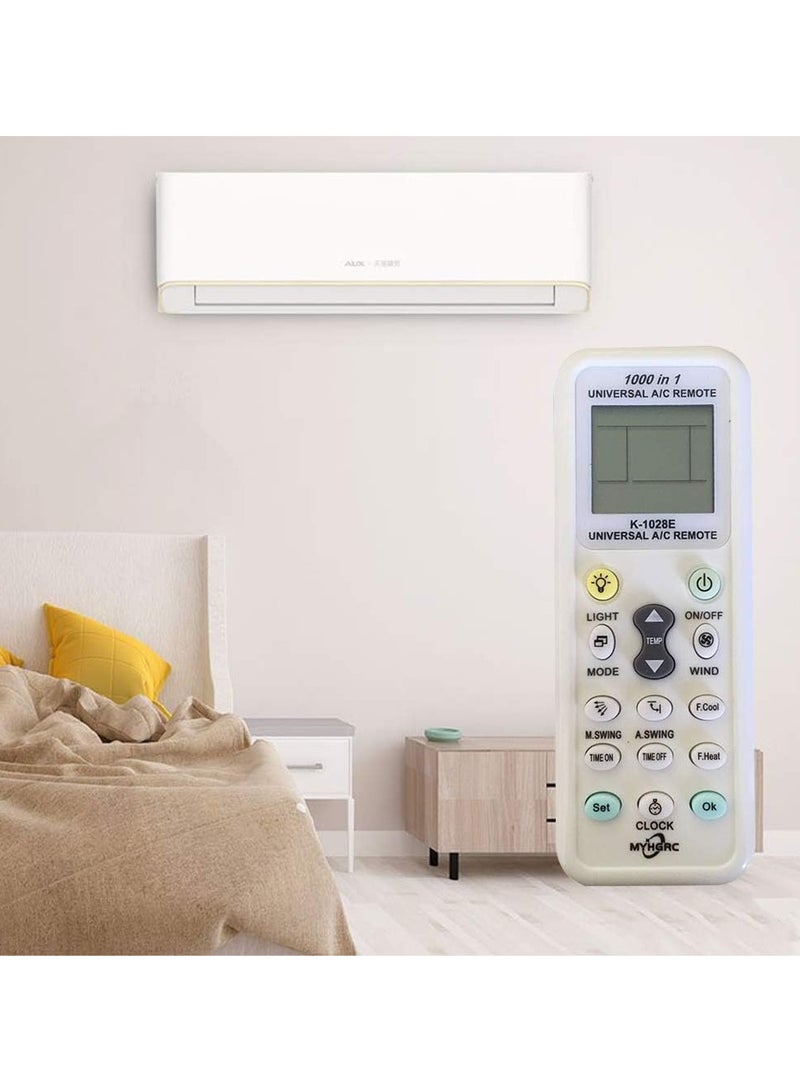 MYHGRC جهاز تحكم عن بعد مكيف هواء عالمي - متوافق مع أرياجيل، كاريير، دايكن، غري، هيتاشي، إل جي، سامسونج، يورك، ميتسوبيشي، آرتستون والمزيد - إعداد سهل، بحث تلقائي، جهاز تحكم ذكي لمكيف الهواء لأكثر من 1000 نموذج - Image 5