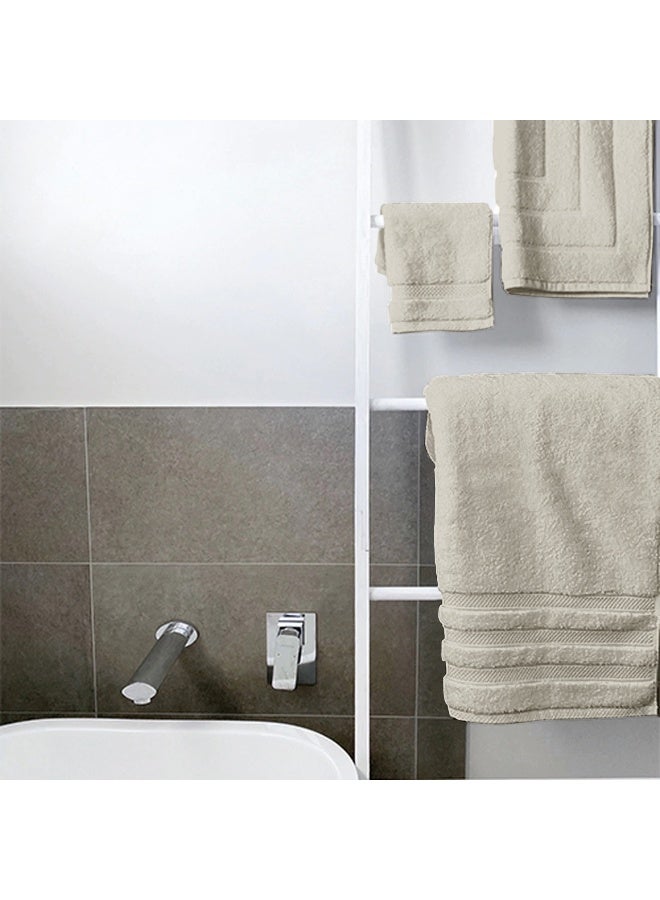Lavish Touch Ultima 4 Pack Premium Bath Towels Silver (70 x 140 cm) 100% Cotton 700 GSM, Zero Twist, Highly Absorbent Quick Drying - Image 2