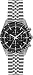 Kai Tian Premium Stainless Steel Curved Ends HalfMoon 5 Beads Silver Metal 23mm Watch Band Strap Men Women Watch Band - Image 2