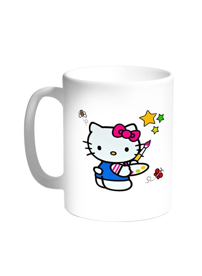 RKN Hello Kitty Printed Coffee Mug White 11ounce - Image 1