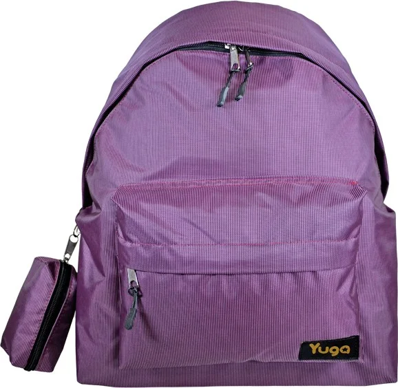Yuga Canvas Backpack Purple Striped