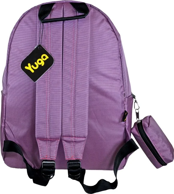 Yuga Canvas Backpack Purple Striped
