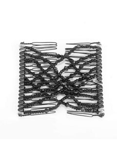yuyte Stretchy Double Comb Hair Clip Adjustable Elastic Hair Comb Elastic Magic Beads Elastic Hair For Hair Tools Hair Comb For Women Curly Thick Wavy Hair  - Image 5