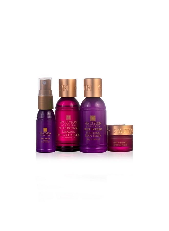 spa ceylon - SPA CEYLON Sleep Intense Discovery Set | Ayurvedic Spa Kit for prepare for Sleep | Spa Set - Image 1