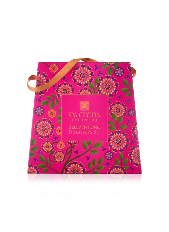 spa ceylon - SPA CEYLON Sleep Intense Discovery Set | Ayurvedic Spa Kit for prepare for Sleep | Spa Set - Image 1