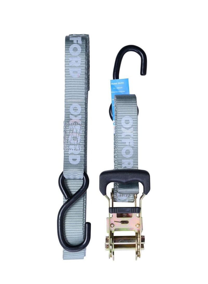 Oxford OXFORD Ratchet Hook Straps-OX744 - Image 1