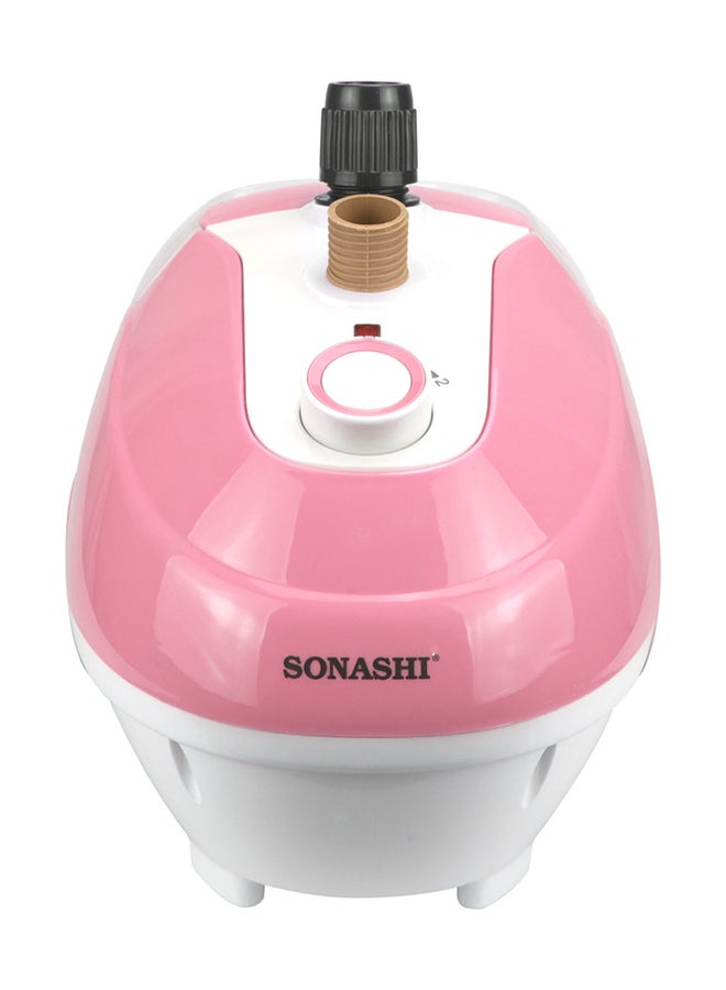 SONASHI 1.3L Garment Steamer| 1700 W |Powerful Steam Output| Suit Hanging & Supporting Pole | 2 Steam Levels| 35 Sec Fast Heat-up| with Overheat Protection | Automatic Re-Start and Dual Safety System| 40 Min's Continuous Steam| SGS-321 Pink 1.3 L 1700 W SGS-321 Pink - Image 4