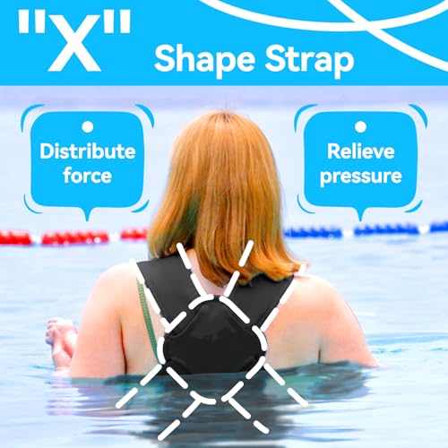 YESYBC Baby Carrier, Dual-Use Adjustable Baby Sling Support Infant Chest Holder with Drawstring Backpack for Newborn to Toddler 13-33 lbs Swimming Pool Beach Land (Black) - Image 5