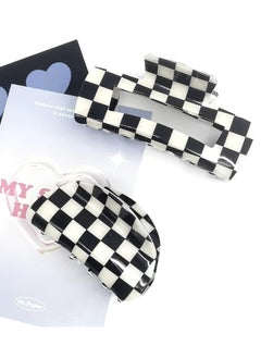 Oasisgalore 2 Pcs Hair Claw Clips, Acrylic French Nonslip Jaw Clips for Women Girls, Strong Hold for Thick Hair.  - Image 5