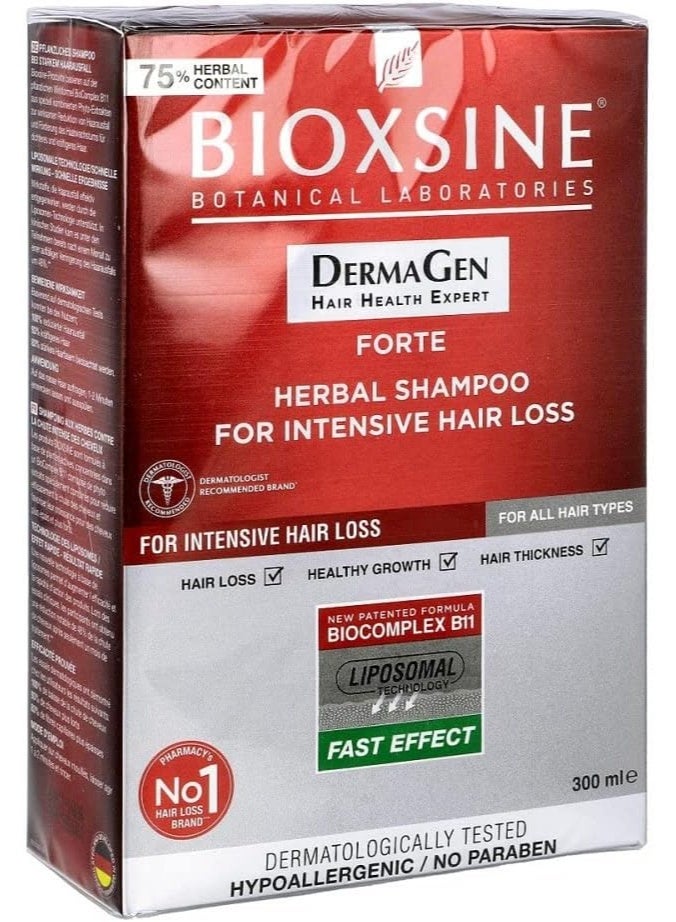 Bioxsine Derma Gen FORTE Haarausfall Shampoo,300ml  - Image 1